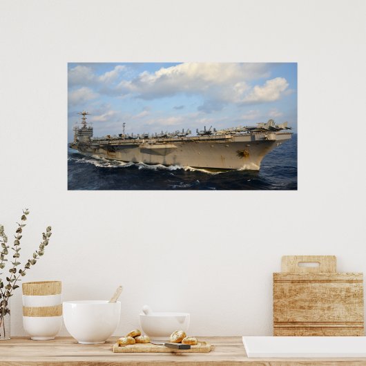 USS George Washington (CVN 73) Poster (Keuken)