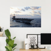 USS George Washington (CVN 73) Poster (Thuiskantoor)