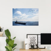 USS George Washington (CVN 73) Poster (Thuiskantoor)