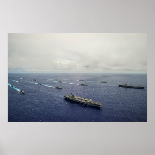 USS George Washington (CVN 73) Poster (Voorkant)