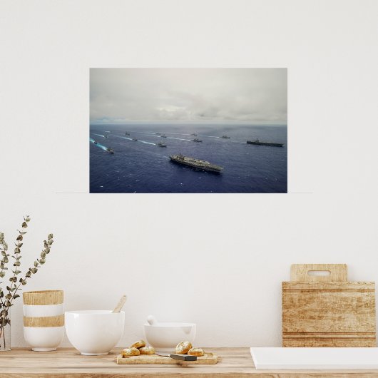 USS George Washington (CVN 73) Poster (Keuken)