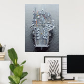 USS George Washington (CVN 73) Poster (Thuiskantoor)