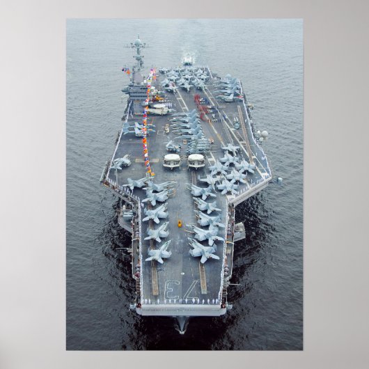 USS George Washington (CVN 73) Poster (Voorkant)