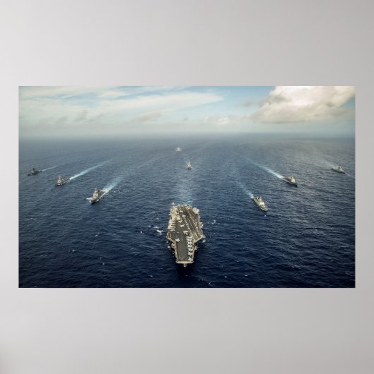 USS George Washington (CVN 73) Poster (Voorkant)