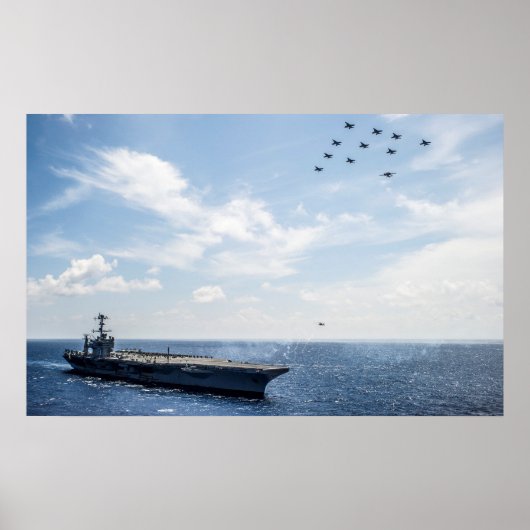 USS George Washington (CVN 73) Poster (Voorkant)