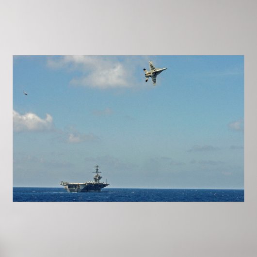 USS George Washington (CVN 73) Poster (Voorkant)