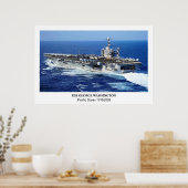 USS George Washington (CVN-73) Poster (Keuken)
