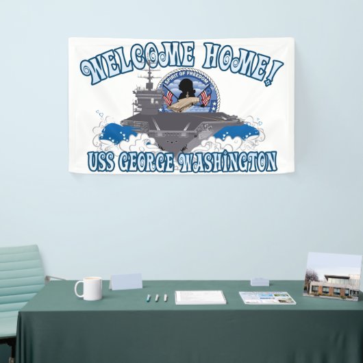USS George Washington - Welkom thuis Spandoek (Beurs)