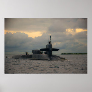 USS Georgia (SSGN 729) Poster