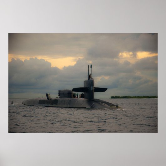 USS Georgia (SSGN 729) Poster (Voorkant)