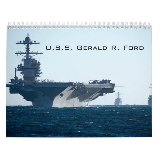 USS Gerald R. Ford Kalender (Hoes)