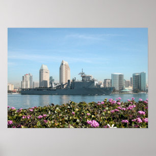 USS Germantown (LSD 42) Poster