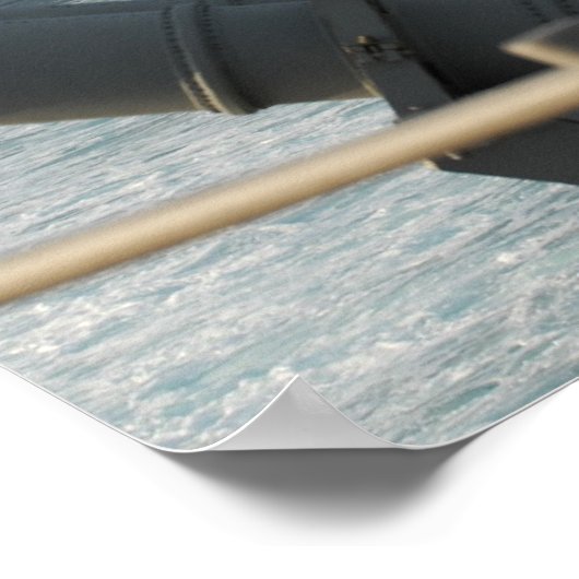 USS Gettysburg; CG 64; schepen; marine; Amerikaans Poster (Hoek)