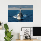 USS Gonzalez (DDG 66) Poster (Thuiskantoor)