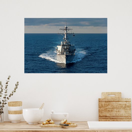 USS Gonzalez (DDG 66) Poster (Keuken)