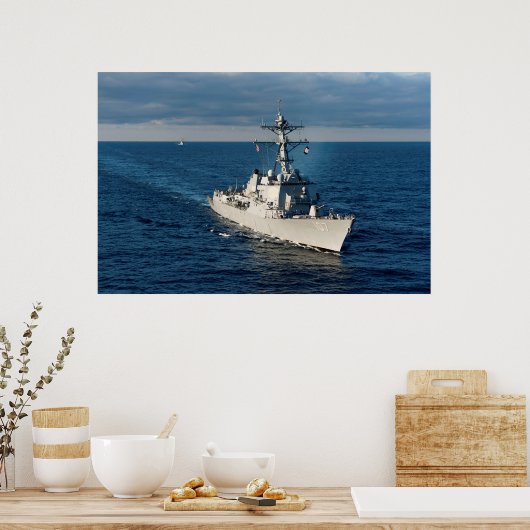 USS Gravely (DDG 107) Poster (Keuken)