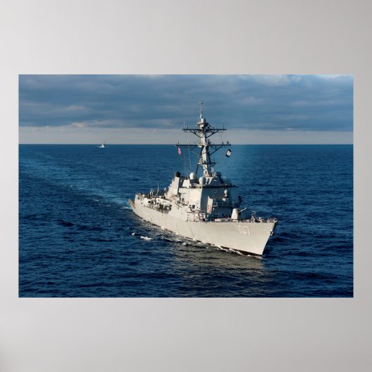 USS Gravely (DDG 107) Poster (Voorkant)