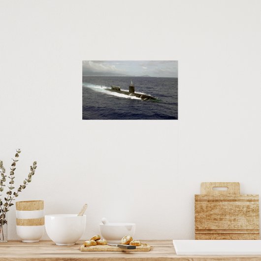 USS Greenville (SSN 772) Poster (Keuken)