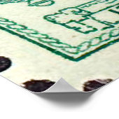 USS-grondwet 150e Jubileum Stempel 1947 Larg Poster (Hoek)