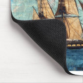 USS-grondwet 1804 oude ijronden Muismat (Hoek)