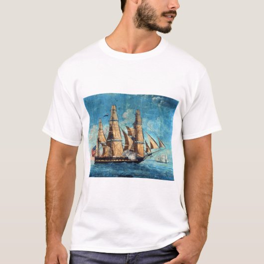 USS-grondwet 1804 oude ijronden T-shirt (Voorkant)