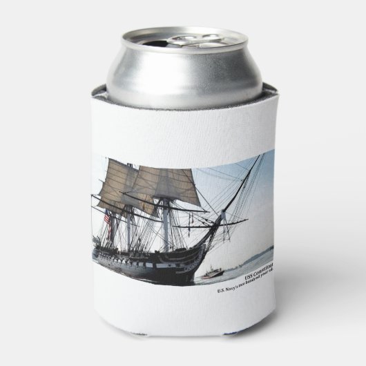 USS-grondwet Blikjeskoeler (Blikje Voorkant)