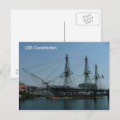 USS-grondwet Briefkaart (Voorkant / Achterkant)