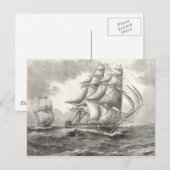 USS-grondwet Briefkaart (Voorkant / Achterkant)