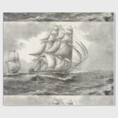 USS-grondwet Cadeaupapier (Vlak)