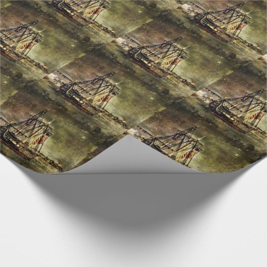 USS-grondwet Cadeaupapier (Hoek)