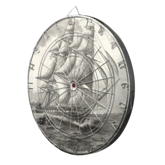 USS-grondwet Dartbord (Voorkant Rechts)