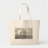 USS-grondwet Grote Tote Bag (Voorkant)