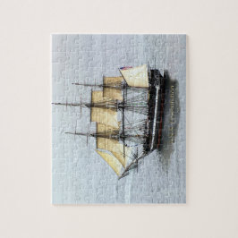 USS-grondwet in volledig masker Legpuzzel