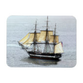 USS-grondwet in volledig masker Magneet (Horizontaal)