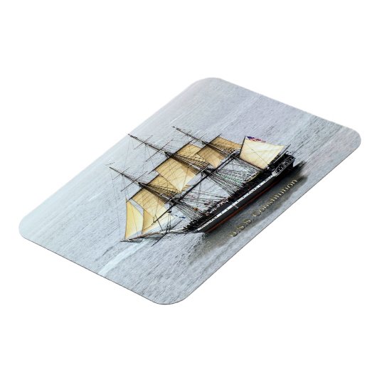 USS-grondwet in volledig masker Magneet (Linkerzijde)