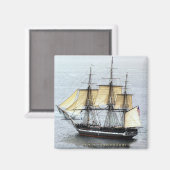 USS-grondwet in volledig masker Magneet (Voorkant / Achterkant)