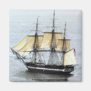 USS-grondwet in volledig masker Magneet