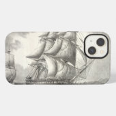 USS-grondwet iPhone Hoesje (Achterkant horizontaal)