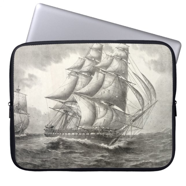 USS-grondwet Laptop Sleeve (Voorkant)
