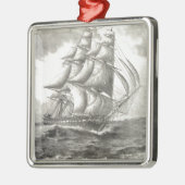 USS-grondwet Metalen Ornament (Links)