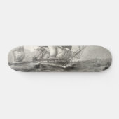 USS-grondwet Persoonlijk Skateboard (Horizontaal)