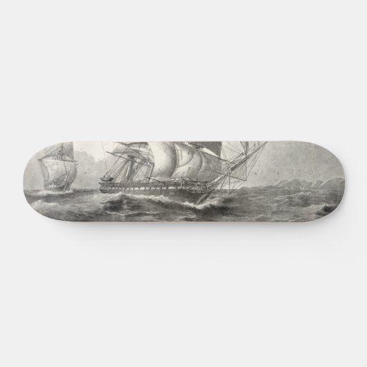 USS-grondwet Persoonlijk Skateboard (Horizontaal)