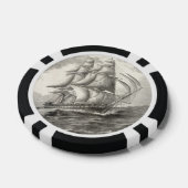 USS-grondwet Pokerchips (Enkel)