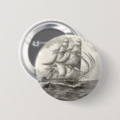 USS-grondwet Ronde Button 5,7 Cm (Voorkant /achterkant)