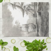 USS-grondwet Theedoek (Gevouwen)