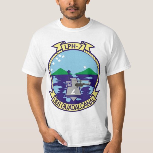 USS Guadalcanal Tee Shirt (Voorkant)