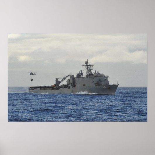USS Gunston Hall (LSD 44) Poster (Voorkant)