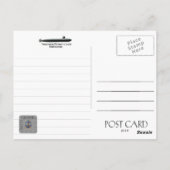 USS HADDOCK SSN-621 ONDERZEEËR BRIEFKAART (Achterkant)