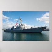 USS Halsey (DDG 97) Poster (Voorkant)