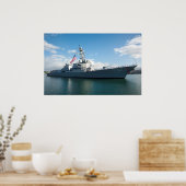 USS Halsey (DDG 97) Poster (Keuken)